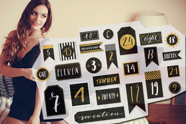 Sexy Adventskalender zum Selberbasteln
